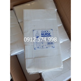 Bông Gòn y tế cắt sẵn Quick Nurse (6x6cm) 500gr