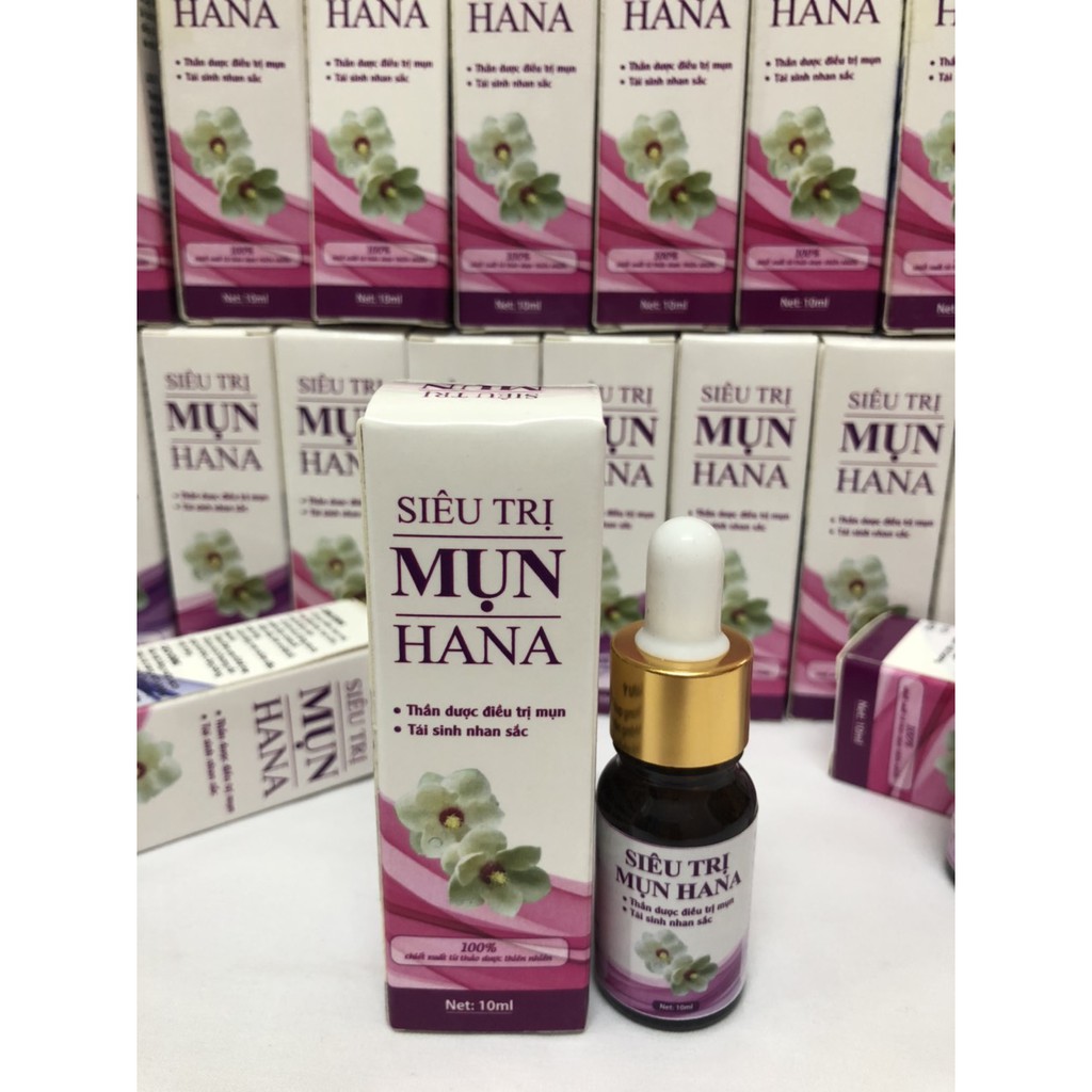 Serum giảm mụn thâm rỗ  Hana- Hiệu quả sau 1 tuần sử dụng (Đã được chứng minh tại rất nhiều Spa và nhà thuốc lớn)