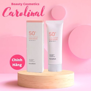 Kem chống nắng Karadium Snail Repair Sun Cream SPF50+ PA+++ Hàn Quốc 70ml Hàn Quốc -Carolinal