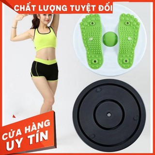 ĐĨA XOAY EO HÌNH BÀN CHÂN (tập thể dục giữ dáng)