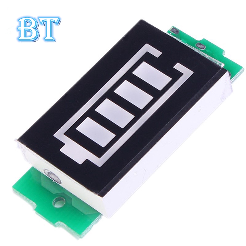 Mô-đun Kiểm Tra Dung Lượng Pin Lithium 1S 3.7V 4.2V Hiển Thị Màu Xanh Dương