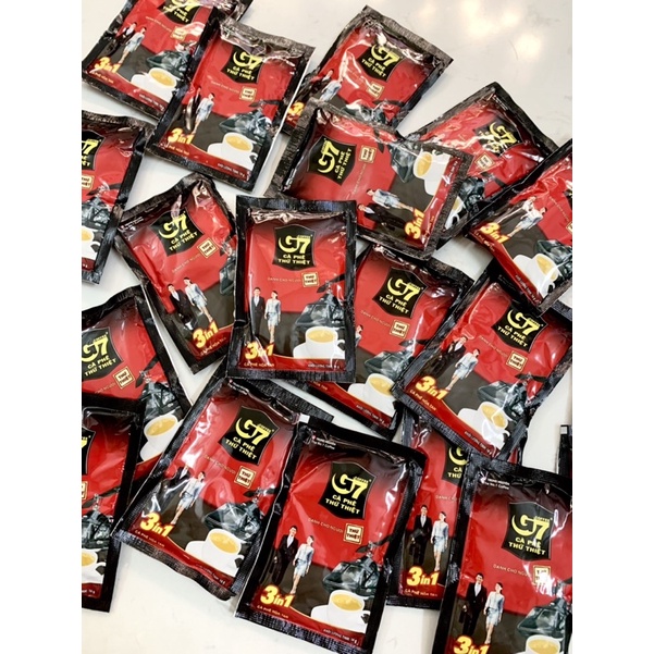 [Tân Phú] COMBO 4 gói cà phê G7-Trung Nguyên hoà tan 3in1 x 16g