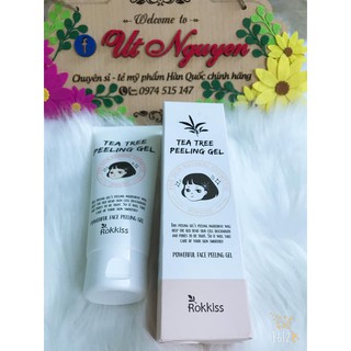 TEA TREE PEELING GEL TẨY DA CHẾT FACE CỰC THÍCH