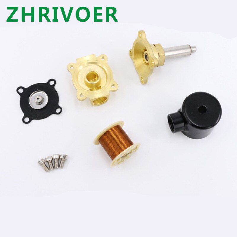 Van điện từ thường mở Unid ren 21mm 27mm 34mm điện áp 220v
