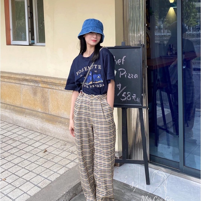Mũ bucket jean nữ cực cá tính