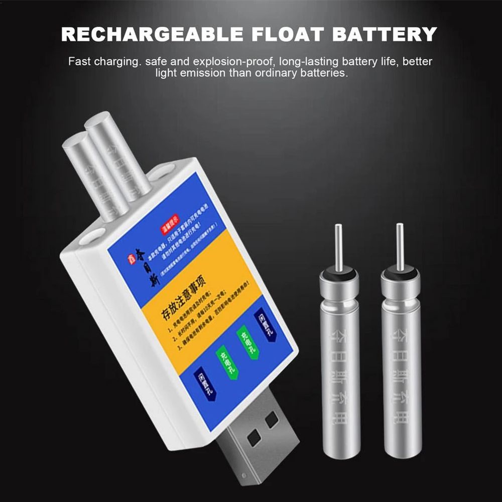 Phao Câu Cá Điện Tử Cổng Sạc Qua USB 4 Lỗ Chất Lượng Cao CR425