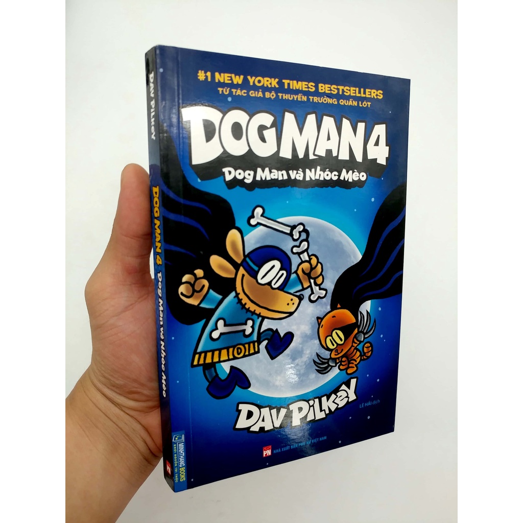 Sách - Dog Man 4 - Dog Man và nhóc mèo