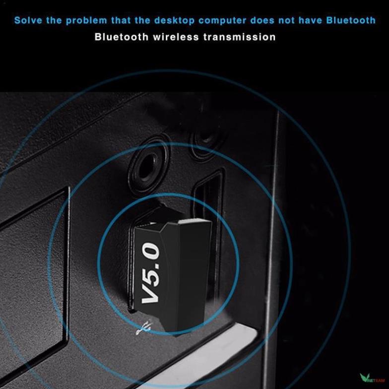 USB Bluetooth 5.0 cho PC -USB Bluetooth Máy tính kết nối 20m V5.0 -dc3853