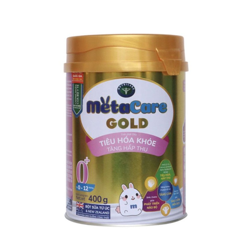 Sữa Metacare gold 0+ 400g