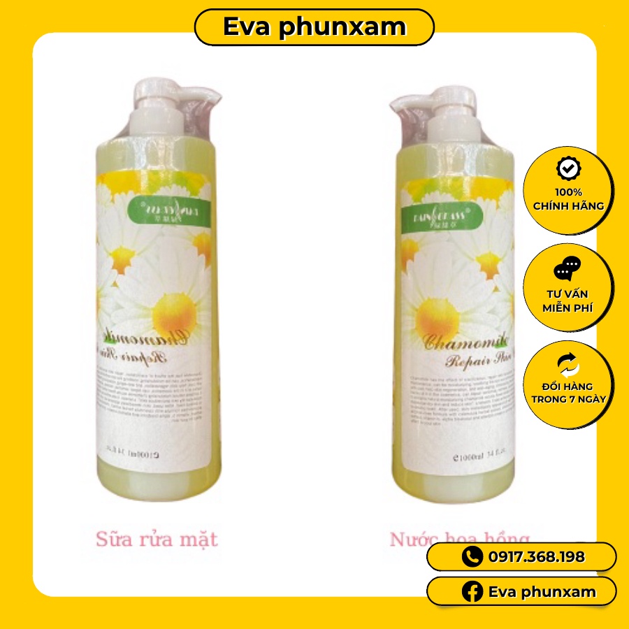 Sữa rửa mặt hoa cúc 1000ml