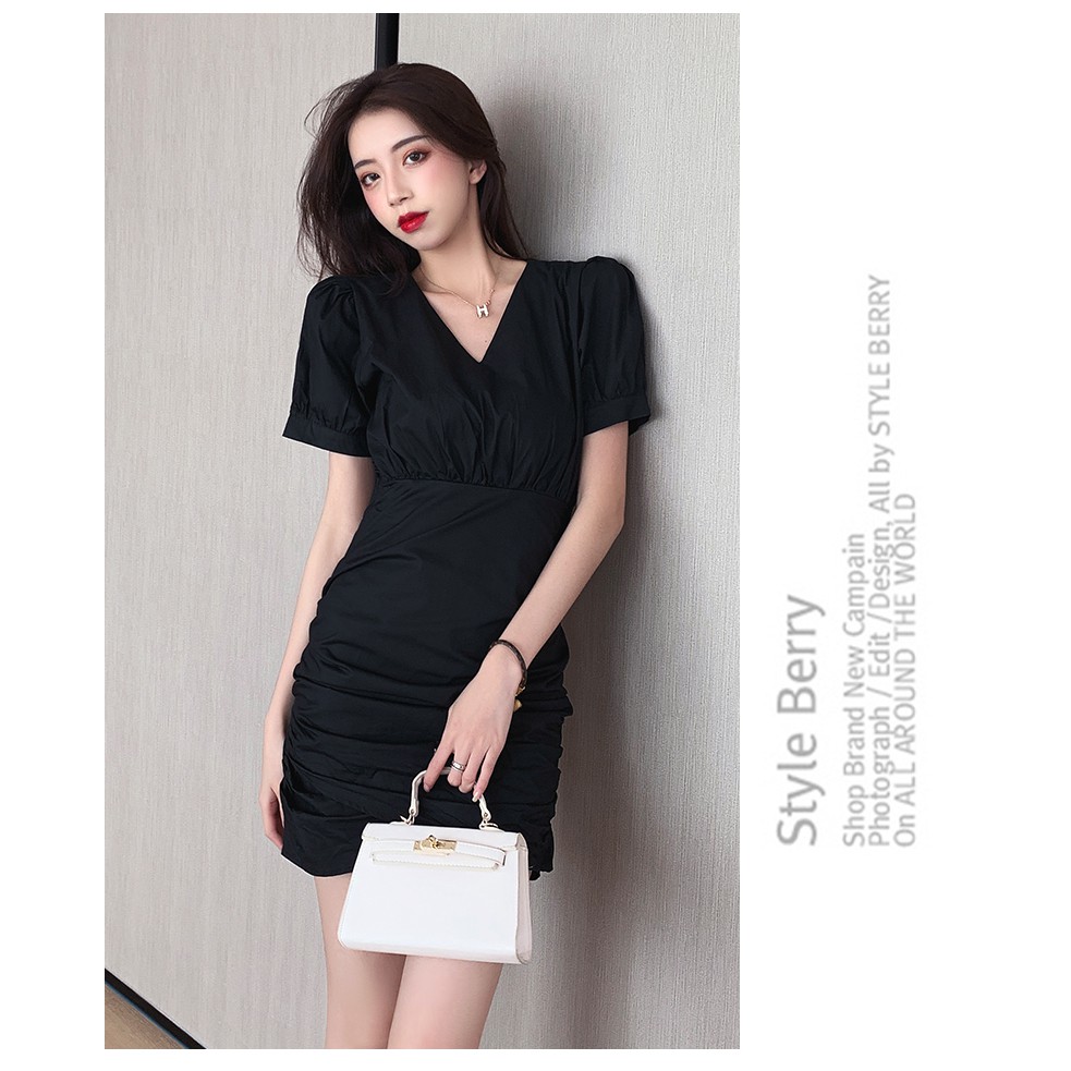 [Order] Đầm Trắng Tay Ngắn Thanh Lịch Bigsize