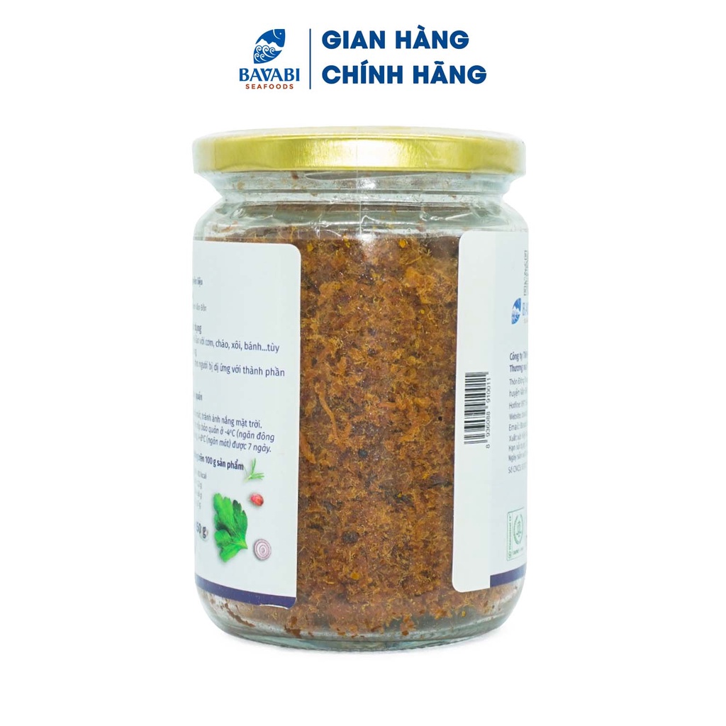 3 Hộp Ruốc Cá Thu BAVABI Thức Ăn Bổ Dưỡng, Thực Phẩm Sạch Đặc Sản Biển Vân Đồn Quảng Ninh 120g