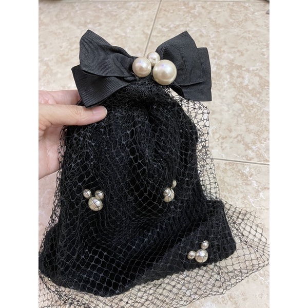 NÓN LEN ĐEN LƯỚI