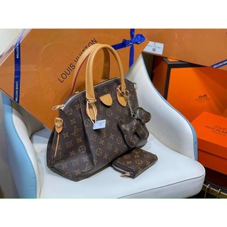 Túi Xách công sở L.V Size 33, 37, 39 lót da lộn có code/Set túi công sở size 28 Fullbox kèm móc và ví hãng