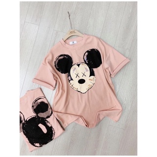 Áo thun chuột Mickey free size
