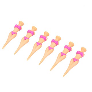 Set 6 phụ kiện tee golf 80mm