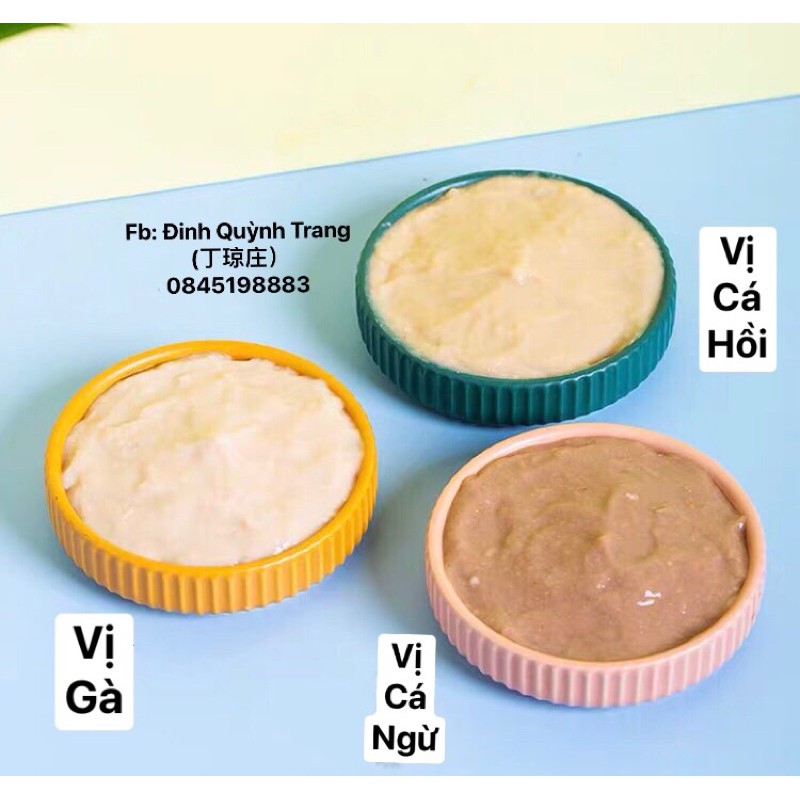 [Mã SRBACK101512 hoàn 20K xu đơn 0Đ] SÚP THƯỞNG PATE 3 CON MÈO 15G