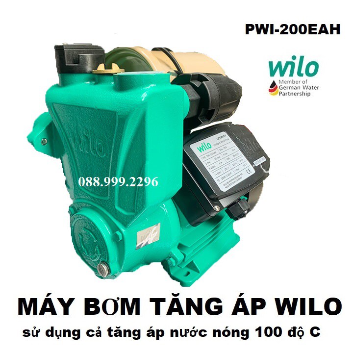 máy bơm tăng áp nước nóng wilo