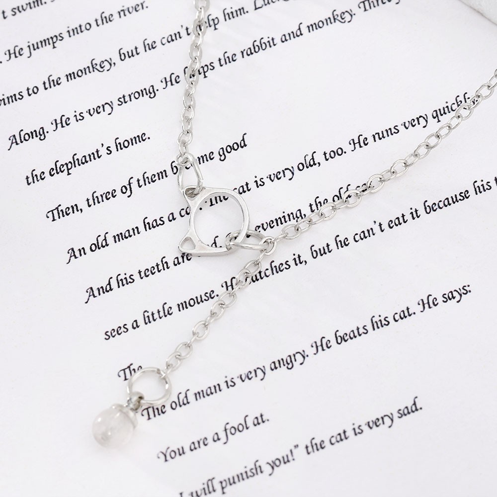 Cod In Stock New Vòng Tay Hợp Kim Hình Mèo Đính Đá Xinh Xắn