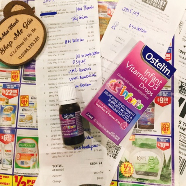 Vitamin D3 Ostelin Drop