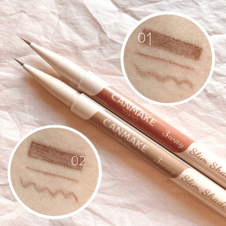 Bút Kẻ Bọng Mắt Đa Nằng Canmake 3way Slim Shade Line