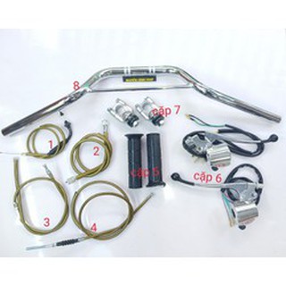 ghi đông xe 68 72 CL cumbo 8 món