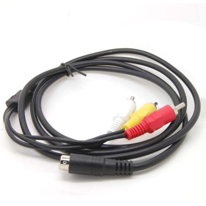 Dây Cáp Âm Thanh 5FeeT 7Pin S-Video Male Sang 3 RCA Male Cho PC TV Laptop