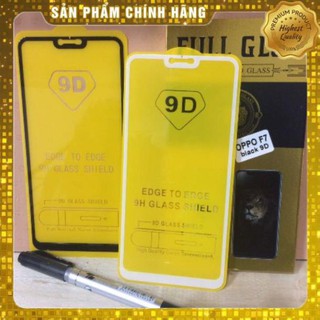 Kính cường lực Full màn cao cấp cho Oppo F7