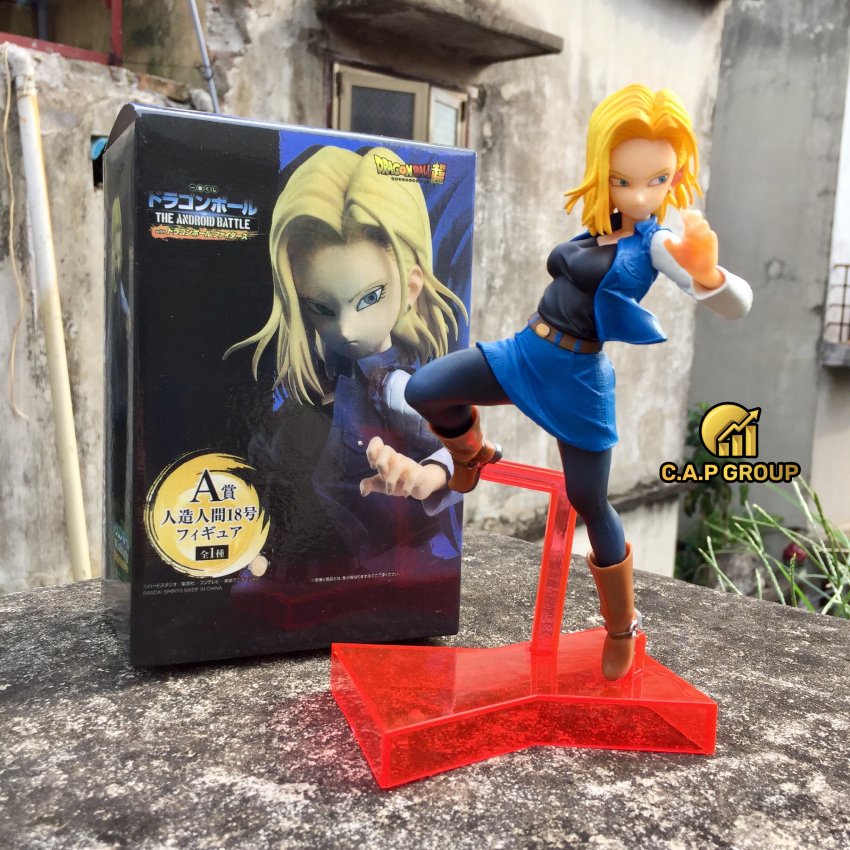 Mô hình Dragon Ball nhân vật Android 17 và Android 18 Anh em Píc Póc trong 7 Viên Ngọc Rồng - I30