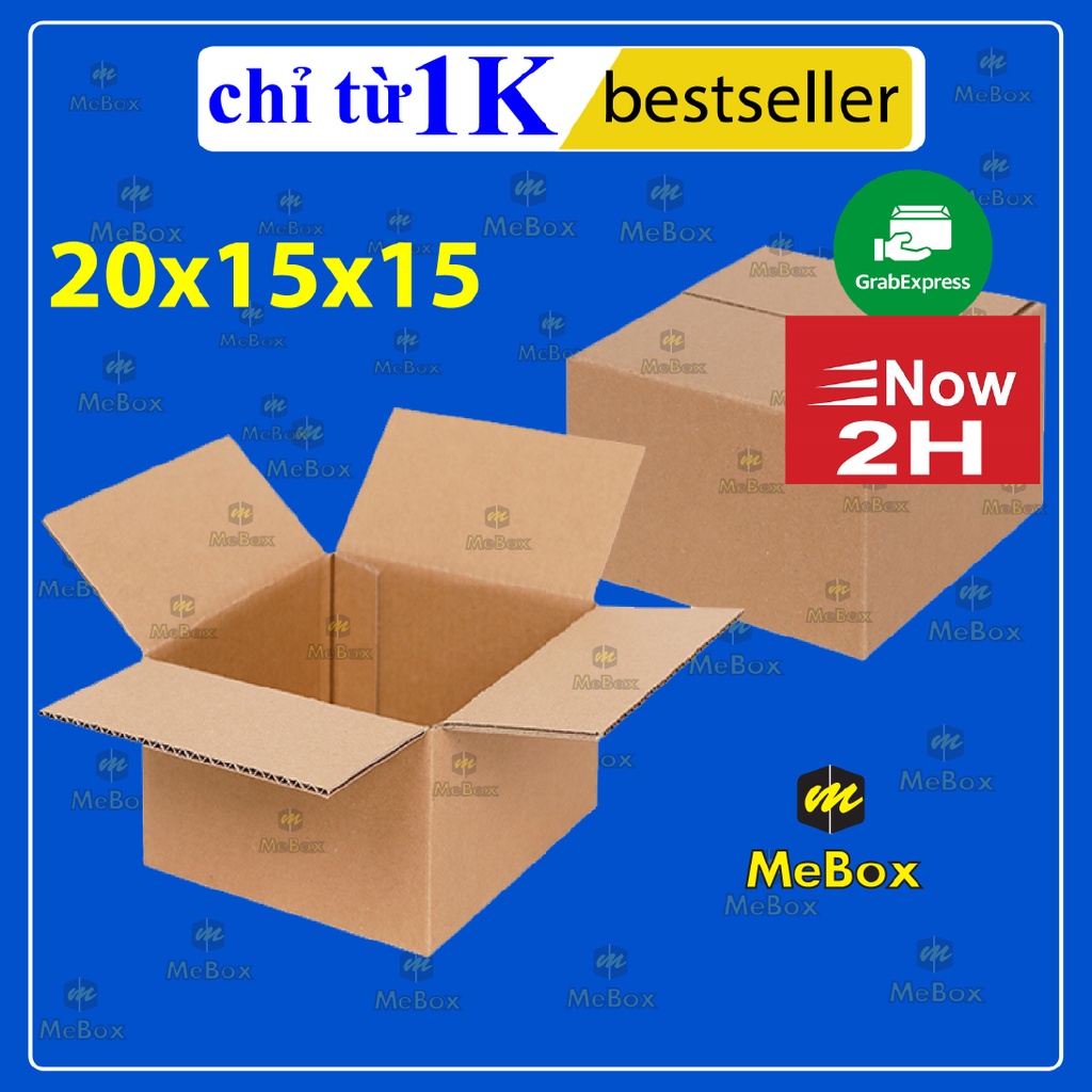 Hộp carton 20x15x15