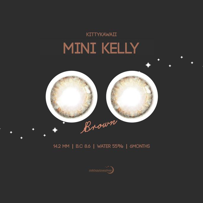 Kính Áp Tròng Mini Kelly Brown | Kitty Kawaii (Mikhayloveshop) | BigBuy360 - bigbuy360.vn