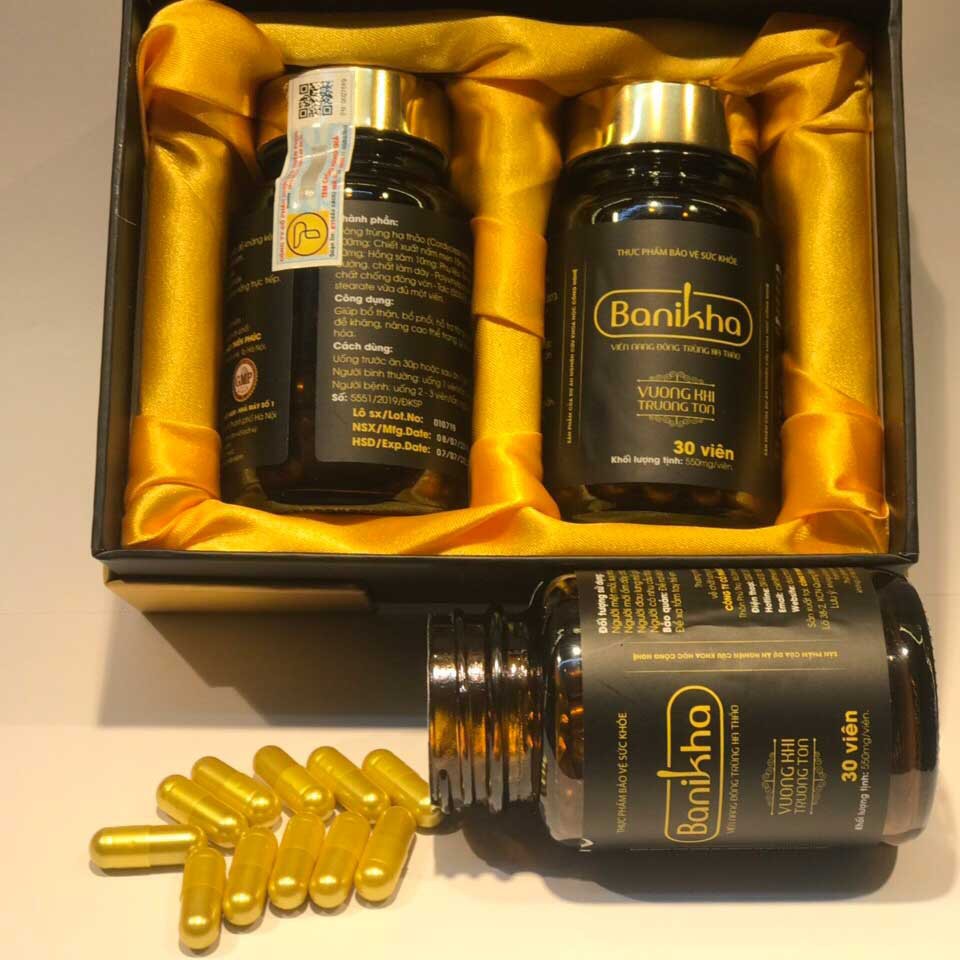 Viên nang Bạnikha Đông Trùng Hạ Thảo Thiên Phúc (Hộp 60 viên)