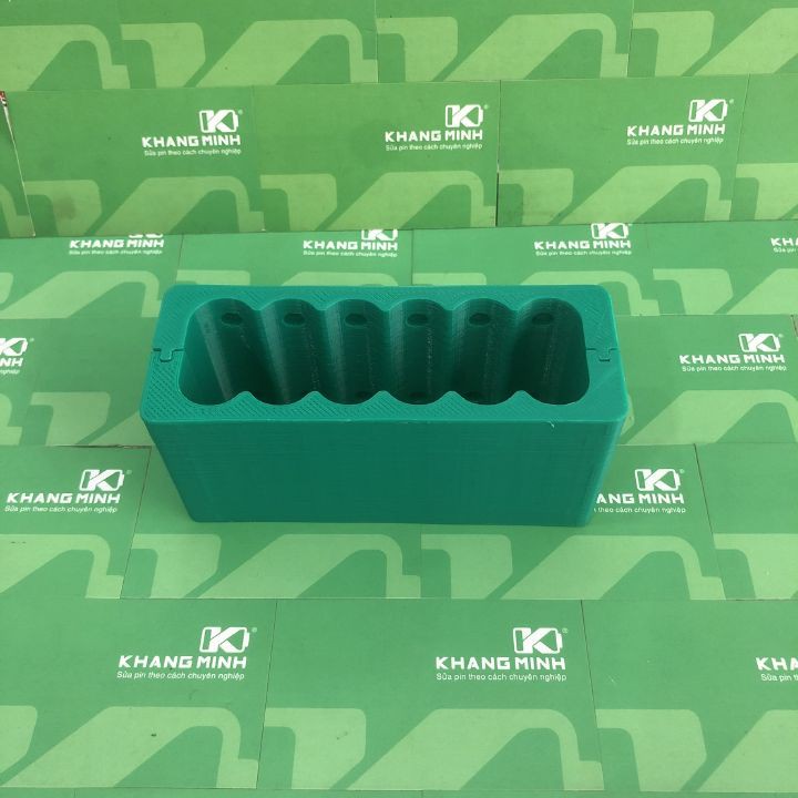 Khuôn kẹp pin 18650 21700 26650 nhựa in 3D, có nam châm và tháo lắp dễ dàng bằng