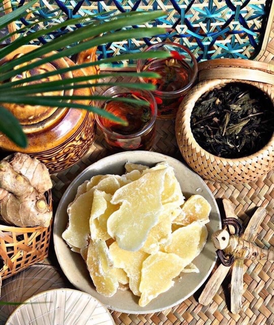 Gói 500gr mứt gừng Huế