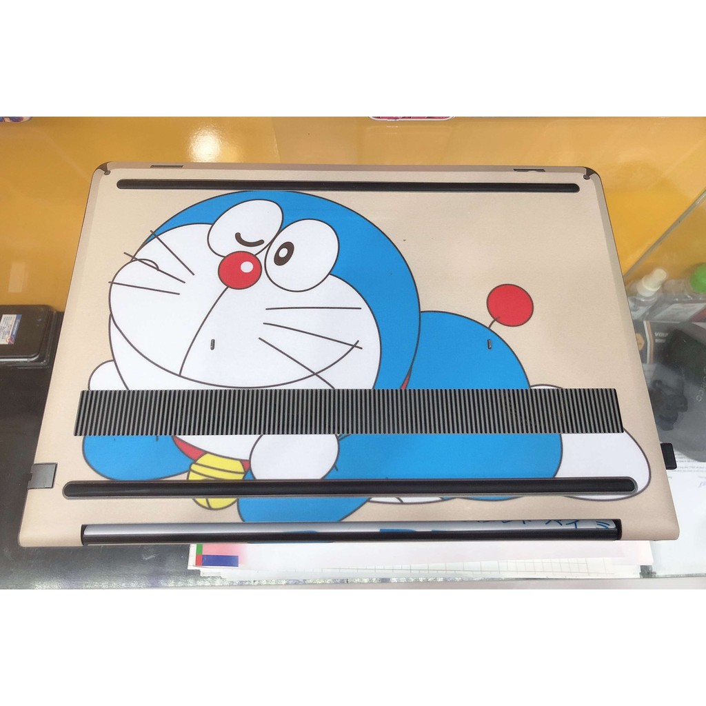 Decal Skin dán Laptop mẫu Doraemon (shop sẽ liên hệ xin model máy)