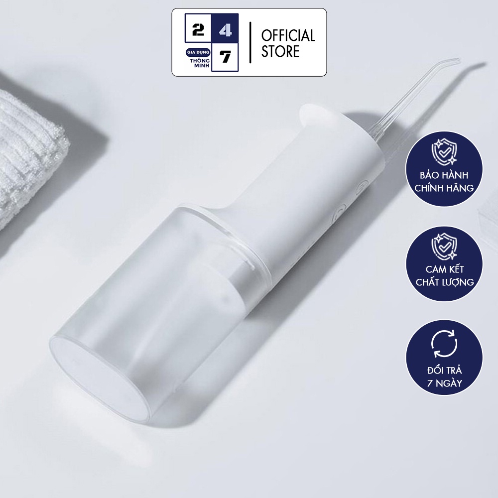 Tăm nước Xiaomi Flosser MIJIA MEO701 Electric 4 đầu vòi tiện lợi chính hãng Xiaomi - AH019