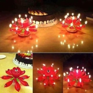 NẾN SINH NHẬT 3D TỰ ĐỘNG - Nến nở hoa (Đang khuyến mại)