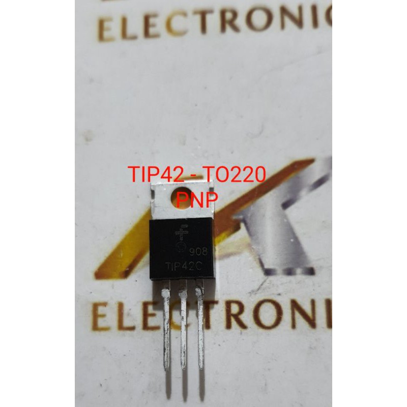 TIP42C TIP42 TO220 PNP TRASISTOR 6A 100V BCE