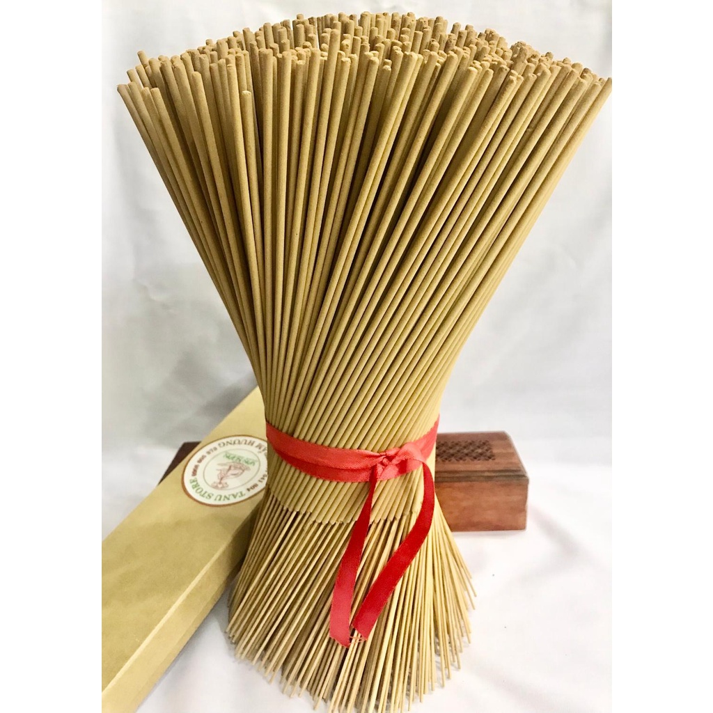 Nhang cây Trầm Hương 30 cm- thơm chuẩn Trầm hương, dâng gia tiên, thanh lọc không khí, tẩy uế hiệu quả- Tanu Store