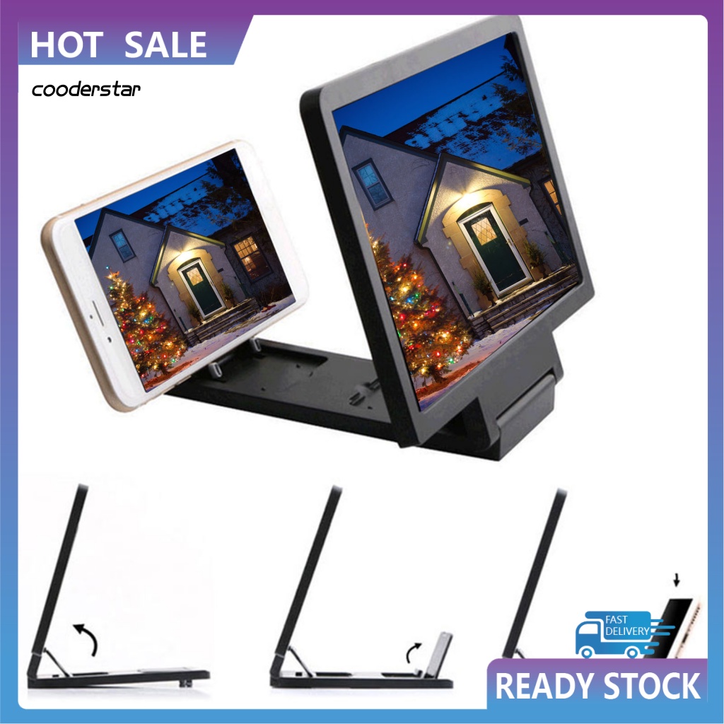 Giá Đỡ Khuếch Đại Màn Hình Điện Thoại 8 Inch 3D Gấp Gọn Tiện Dụng
