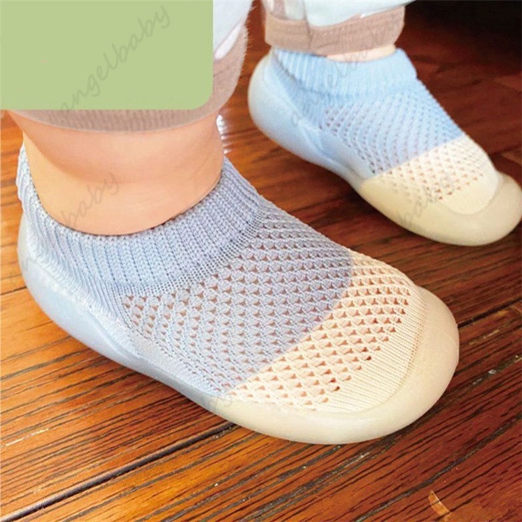 Vớ đáy mềm dễ thương và thoải mái cho trẻ mới biết đi Trẻ em dễ thương giày đế mềm không trơn trượt thoáng khí cho trẻ mới biết đi