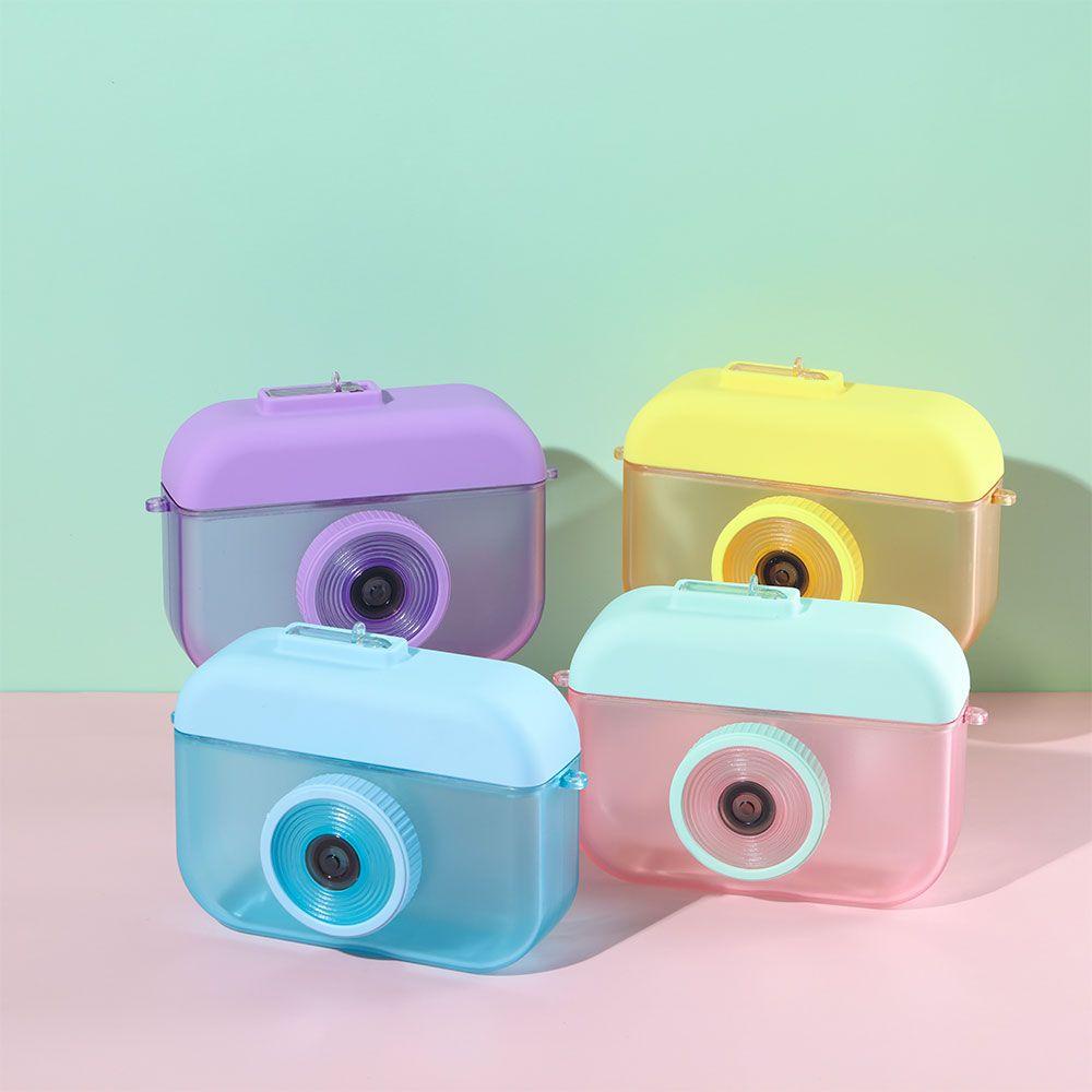 Bình Đựng Nước Bằng Nhựa Chống Rò Rỉ Hình Camera Thể Tích 400ml