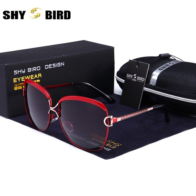 Kính Mát Nữ Chống Tia UV Chính Hãng Shy Bird Cao Cấp