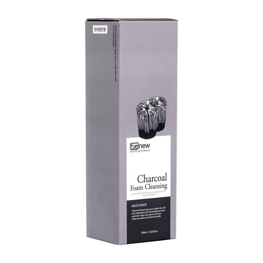 Sữa rửa mặt làm sạch sâu và ngăn ngừa mụn BENEW Charcoal 100ml - Hàn Quốc Chính Hãng