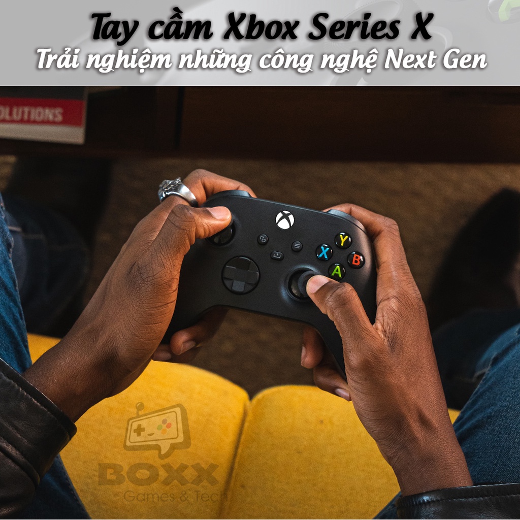 Tay cầm xbox series x, tay cầm chơi game xbox one series x Tune Squad chính hãng tặng kèm cáp