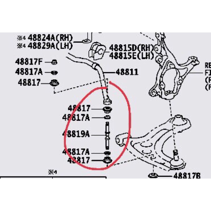 THANH CÂN BẰNG TRƯỚC TOYOTA VIOS 2014-2018