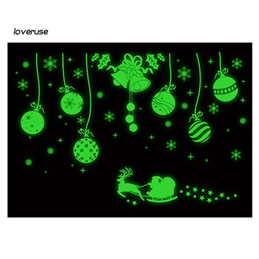 Set 2 Sticker Dán Tường Phát Quang Họa Tiết Dễ Thương Bắt Mắt