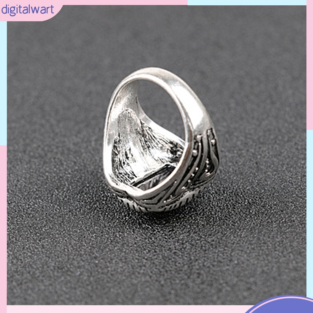 Nhẫn Đính Đá Phong Cách Cổ Điển Sang Trọng Dành Cho Nam