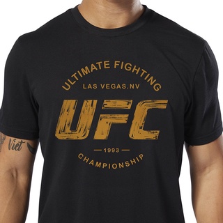 Áo thun cotton nam tay ngắn in hình ufc mới
