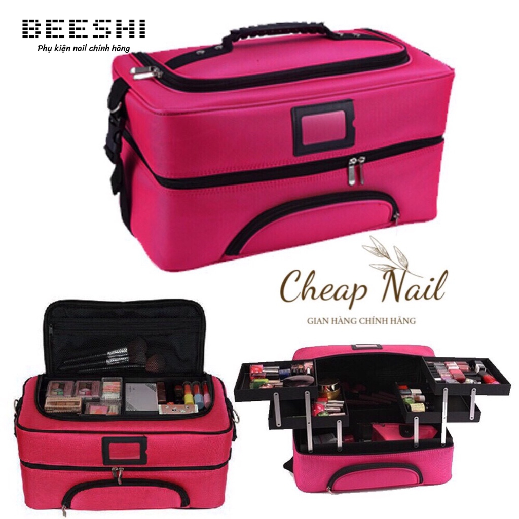 Cốp vải đựng đồ nail size lớn 43cm - Beeshi shop nail